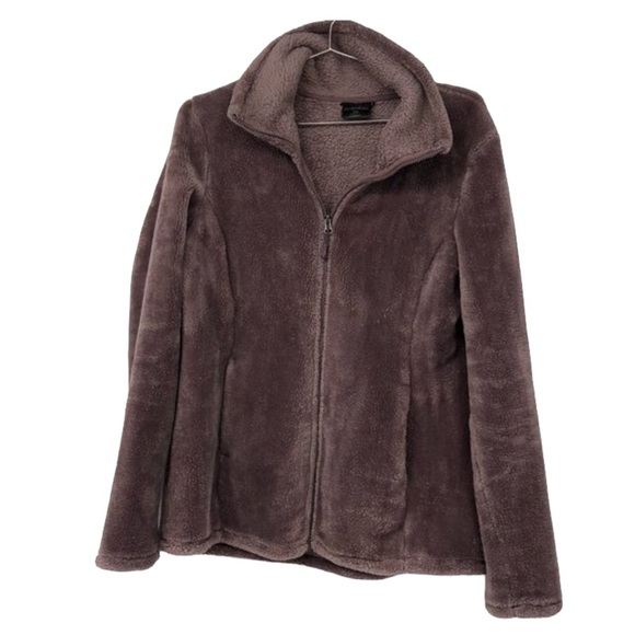 32 Degree heat Mauve purple full zip teddy jacket in Lavender Medium - Picture 3 of 16